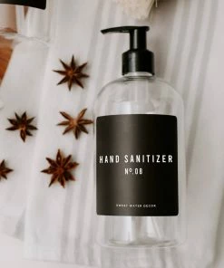 Wholesale π Sweet Water Decor 16oz Clear Plastic Hand Sanitizer Dispenser - Black Label π₯ 5 Sweet Water Decor 16oz Clear Plastic Hand Sanitizer Dispenser - Black Label