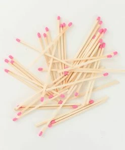 Sweet Water Decor Safety Matches - Bright Pink - 60 Count, 3.75