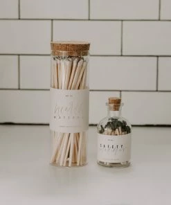 Sweet Water Decor Hearth Matches - White - 80 Count, 7