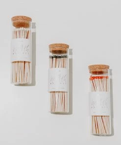 Sweet Water Decor Hearth Matches - Red - 80 Count, 7