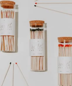 Sweet Water Decor Hearth Matches - Red - 80 Count, 7