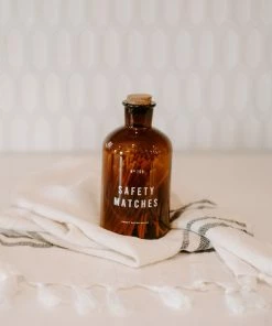 Discount π₯ Sweet Water Decor Large Amber Apothecary Safety Matches - White - 150 Count, 4" π 12 Sweet Water Decor Large Amber Apothecary Safety Matches - White - 150 Count, 4