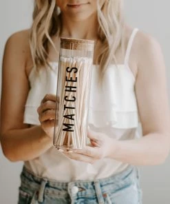 Sweet Water Decor Hearth Matches - White - 80 Count, 7