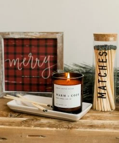 Sweet Water Decor Hearth Matches - Black Tip - 80 Count, 7