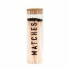 Sweet Water Decor Hearth Matches - Black Tip - 80 Count, 7"