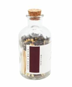 Sweet Water Decor Medium Apothecary Safety Matches - Black - 100 Count, 3