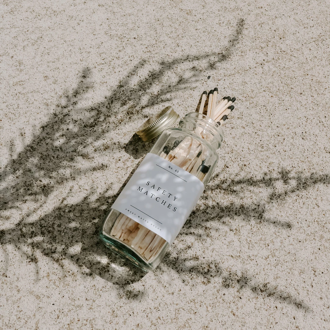 Flash Sale π₯ Sweet Water Decor Safety Matches - Black - 60 Count, 3.75" π 2 Sweet Water Decor Safety Matches - Black - 60 Count, 3.75"