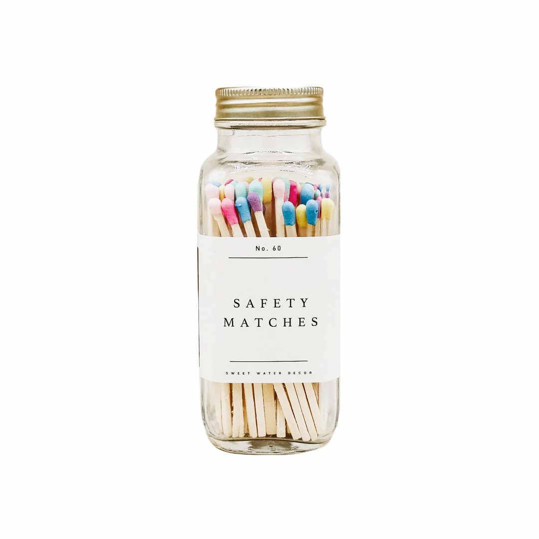 Best deal π Sweet Water Decor Safety Matches - Multicolor Rainbow - 60 Count, 3.75" π 1 Sweet Water Decor Safety Matches - Multicolor Rainbow - 60 Count, 3.75"