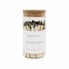Sweet Water Decor Medium Hearth Matches - Black - 100 Count, 3.9"