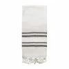 Sweet Water Decor HAND TOWELS Haley Turkish Cotton + Bamboo Hand Towel - Two Stripe