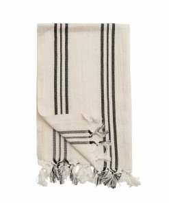 Sweet Water Decor Jordan Turkish Cotton + Bamboo Hand Towel - Three Stripe HAND TOWELS