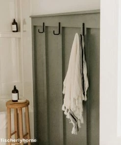 Sweet Water Decor Savannah Turkish Cotton + Bamboo Hand Towel - Five Stripe