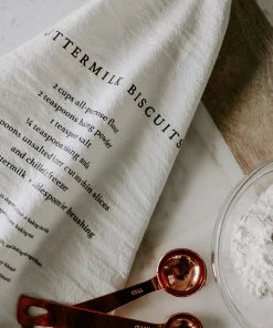 Sweet Water Decor Buttermilk Biscuits Tea Towel HAND TOWELS