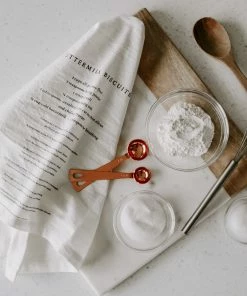 Sweet Water Decor Buttermilk Biscuits Tea Towel HAND TOWELS