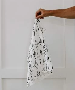 Sweet Water Decor HAND TOWELS Fa La La La La Tea Towel