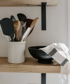 Sweet Water Decor HAND TOWELS Turkish Cotton + Bamboo Hand Towel - Single Stripe