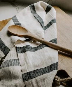 Sweet Water Decor HAND TOWELS Turkish Cotton + Bamboo Hand Towel - Single Stripe