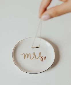 Sweet Water Decor Mrs. Jewelry Dish