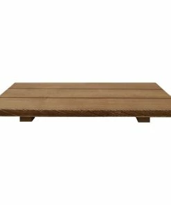 Sweet Water Decor Rectangular Wood Tray | Natural