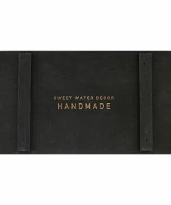Discount π Sweet Water Decor TRAYS + JEWELRY DISHES Rectangular Wood Tray | Black π 11 Sweet Water Decor TRAYS + JEWELRY DISHES Rectangular Wood Tray | Black