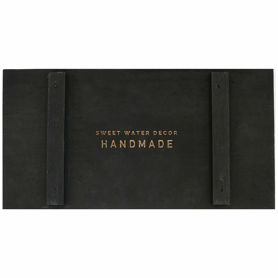 Discount π Sweet Water Decor TRAYS + JEWELRY DISHES Rectangular Wood Tray | Black π 6 Sweet Water Decor TRAYS + JEWELRY DISHES Rectangular Wood Tray | Black