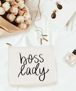 Sweet Water Decor STATIONERY Boss Lady Makeup Bag