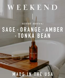 Best Pirce π Sweet Water Decor Weekend Amber Reed Diffuser SPA π 12 Sweet Water Decor Weekend Amber Reed Diffuser SPA
