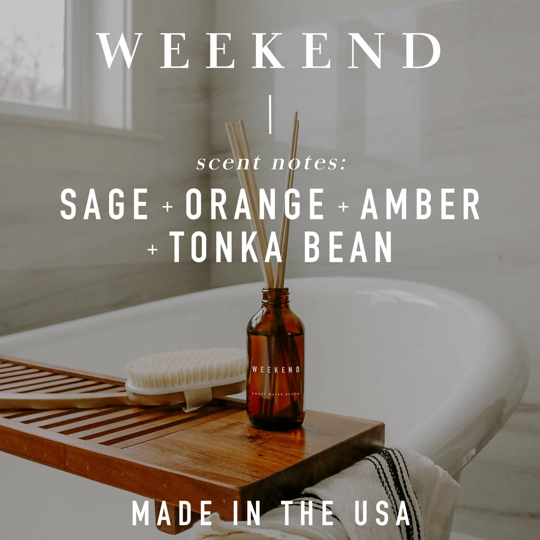 Best Pirce π Sweet Water Decor Weekend Amber Reed Diffuser SPA π 6 Sweet Water Decor Weekend Amber Reed Diffuser SPA