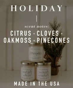 Best Pirce β Sweet Water Decor Holiday Soy Candle - Amber Jar - 11 Oz CANDLES + REEDS π― 11 Sweet Water Decor Holiday Soy Candle - Amber Jar - 11 Oz CANDLES + REEDS