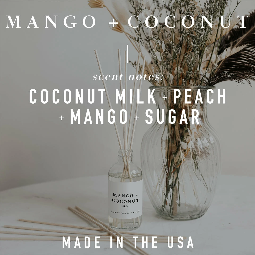 Deals β Sweet Water Decor Mango And Coconut Reed Diffuser REED DIFFUSERS π 5 Sweet Water Decor Mango And Coconut Reed Diffuser REED DIFFUSERS