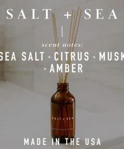 Sweet Water Decor Salt And Sea Amber Reed Diffuser