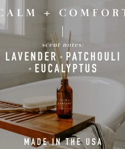 Sweet Water Decor Calm And Comfort Amber Reed Diffuser