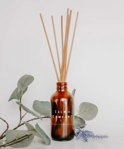 Sweet Water Decor Calm And Comfort Amber Reed Diffuser