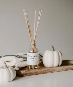 Sweet Water Decor REED DIFFUSERS Pumpkin Spice Reed Diffuser