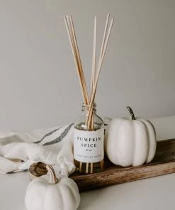 Sweet Water Decor REED DIFFUSERS Pumpkin Spice Reed Diffuser