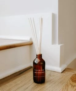 Sweet Water Decor SPA Teakwood And Mahogany Amber Reed Diffuser