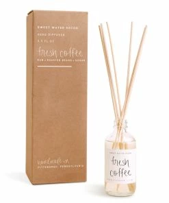 Sweet Water Decor Fresh Coffee Reed Diffuser
