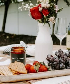 Sweet Water Decor TRAYS + JEWELRY DISHES Large Rustic Wood Tray