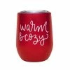 Sweet Water Decor Warm And Cozy Metal Wine Tumbler WINE TUMBLERS