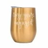 Sweet Water Decor WINE TUMBLERS OMG! You're Engaged! Metal Wine Tumbler