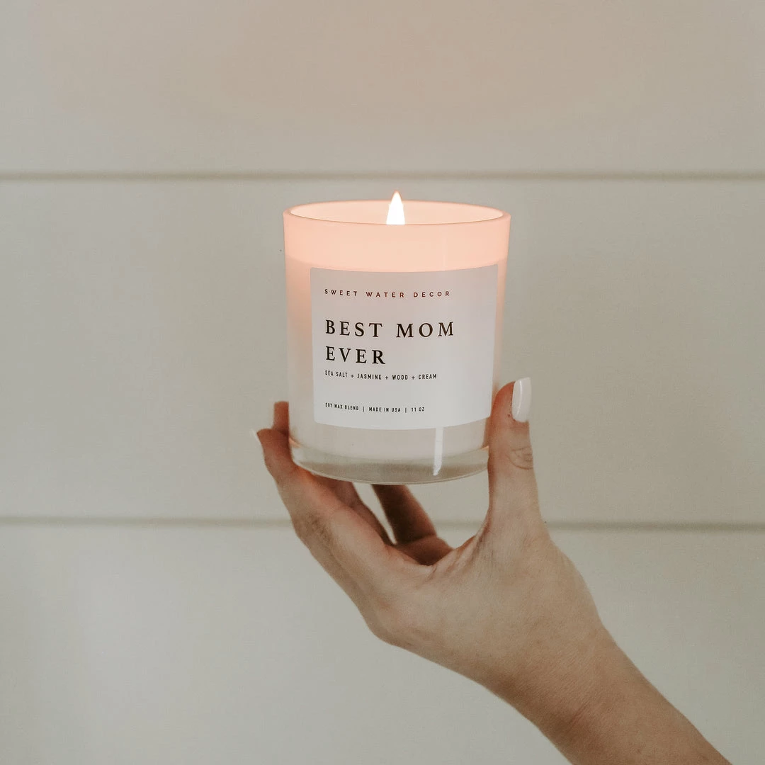 Top 10 π Sweet Water Decor Best Mom Ever! Soy Candle - White Jar - 11 Oz π₯° 2 Sweet Water Decor Best Mom Ever! Soy Candle - White Jar - 11 Oz