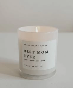 Top 10 π Sweet Water Decor Best Mom Ever! Soy Candle - White Jar - 11 Oz π₯° 11 Sweet Water Decor Best Mom Ever! Soy Candle - White Jar - 11 Oz