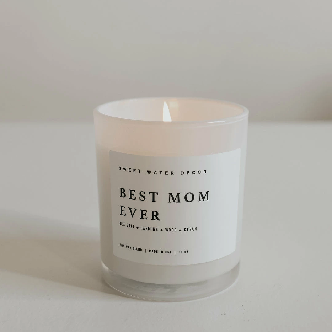 Top 10 π Sweet Water Decor Best Mom Ever! Soy Candle - White Jar - 11 Oz π₯° 4 Sweet Water Decor Best Mom Ever! Soy Candle - White Jar - 11 Oz