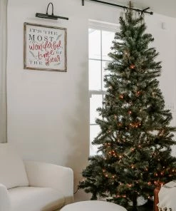 SWEET WATER DECOR It's The Most Wonderful Time Of The Year Wood Sign 18x18 WOOD + METAL SIGNS