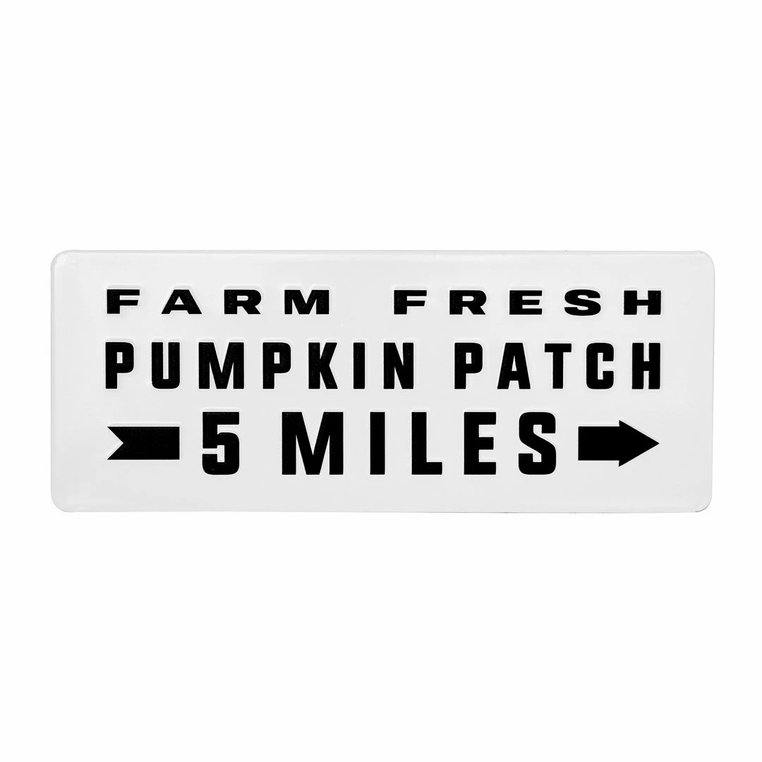 Brand new π― SWEET WATER DECOR Pumpkin Patch Metal Sign 5 X 12" π 1 SWEET WATER DECOR Pumpkin Patch Metal Sign 5 X 12"