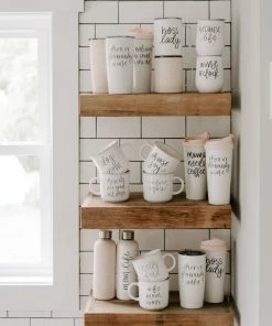 Sweet Water Decor Comfort And Joy Rustic Campfire Coffee Mug HOME + KITCHEN